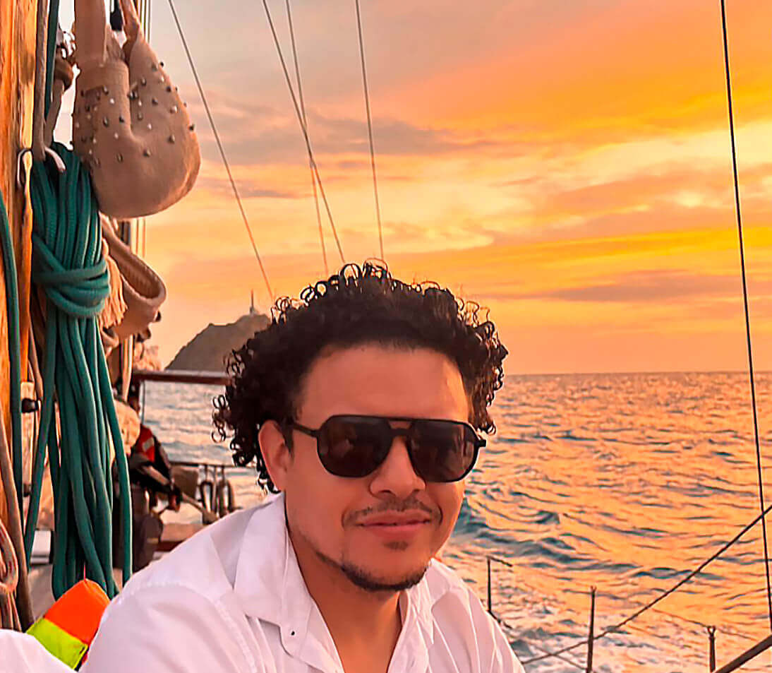 Sunset on Sailboat 1